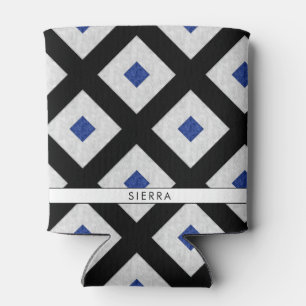 Rafraîchisseur Pour Canette Aquarelle Signal nautique Pavillon maritime