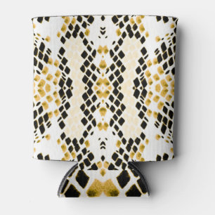Rafraîchisseur Pour Canette Aquarelle Snakeskin : Grunge Exotic Motif