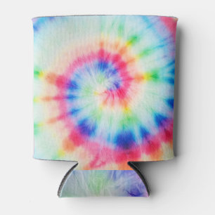 Rafraîchisseur Pour Canette Aquarelle spirale : art organique artistique sale