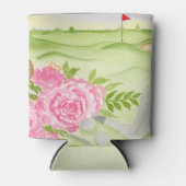 Rafraîchisseur Pour Canette Aquarelle Sur Le Golf (Devant)