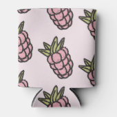 Rafraîchisseur Pour Canette Aquarelle tropicale d'ananas Boisson de fruits (Devant)