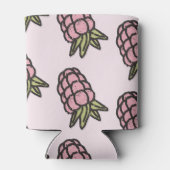 Rafraîchisseur Pour Canette Aquarelle tropicale d'ananas Boisson de fruits (Dos)