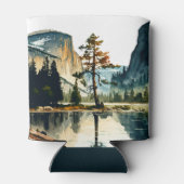Rafraîchisseur Pour Canette Aquarelle Yosemite Parc National Mariage Ca US (Dos)
