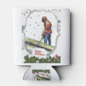 Rafraîchisseur Pour Canette Arborist chainsaw tree surgeon Gift Christmas (Dos)
