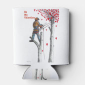 Rafraîchisseur Pour Canette Arboriste Carte Valentine (Dos)