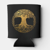 Rafraîchisseur Pour Canette Arbre celtique d'or (Dos)