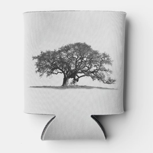 RAFRAÎCHISSEUR POUR CANETTE ARBRE DE CHÊNE NOIR (Devant)