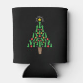 Rafraîchisseur Pour Canette Arbre de Noël de la pièce d'échecs (Dos)