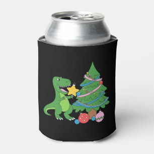 Rafraîchisseur Pour Canette Arbre de Noël dinosaure étoile Noël de lutte réell