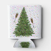 Rafraîchisseur Pour Canette arbre de noël du champagne (Dos)