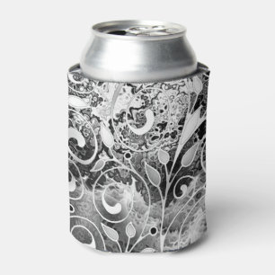 Rafraîchisseur Pour Canette Arbre De Vie - Spirales Feuille Grunge Style 1