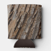 Rafraîchisseur Pour Canette Arbre écorce I Abstrait naturel texturé (Dos)