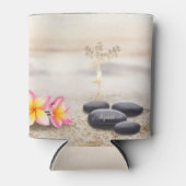 Rafraîchisseur Pour Canette Arbre femmes Silhouette Zen Stones (Devant)