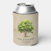 Rafraîchisseur Pour Canette Arbre rustique aquarelle (Can Dos)