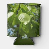 Rafraîchisseur Pour Canette Arbre vert Feuille à bouleau printanier (Devant)