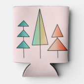 Rafraîchisseur Pour Canette arbres arc-en-ciel modernes du milieu du siècle ro