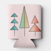 Rafraîchisseur Pour Canette arbres arc-en-ciel modernes du milieu du siècle ro