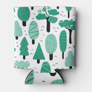 Rafraîchisseur Pour Canette Arbres forestiers : Nature Vintage sans transparen