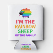 Rafraîchisseur Pour Canette Arc-en-ciel de ma famille (Dos)