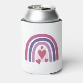 Rafraîchisseur Pour Canette Arc En Ciel Et Coeurs Mignons (Can Dos)