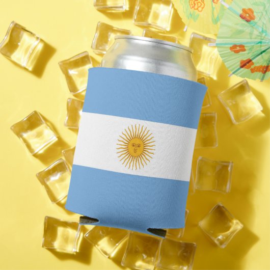 Rafraîchisseur Pour Canette Argentina flag (Été in situ)