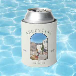 Rafraîchisseur Pour Canette Argentine Bachelorette Girls Club Can Cooler