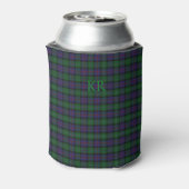 Rafraîchisseur Pour Canette Argyll District Tartan avec monogramme / initiales (Can Dos)