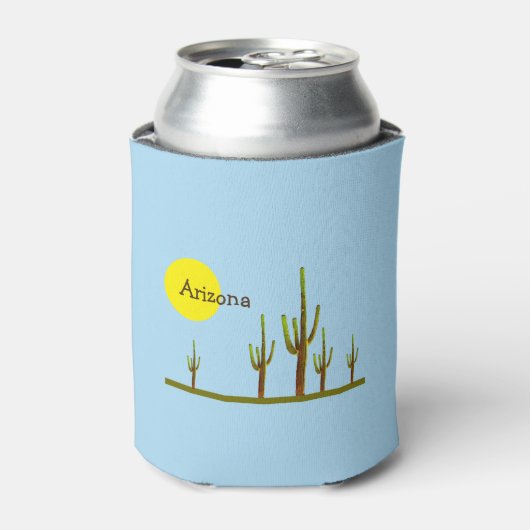 Rafraîchisseur Pour Canette Arizona Saguaro Cactus Can Cooler (Can devant)