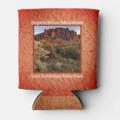 Rafraîchisseur Pour Canette Arizona Superstition Mountain Cactus Terracotta (Devant)