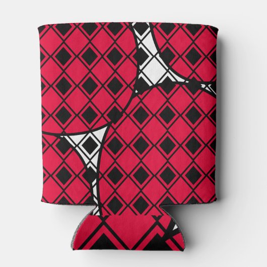 Rafraîchisseur Pour Canette Arlequin en Blob Rose (Dos)