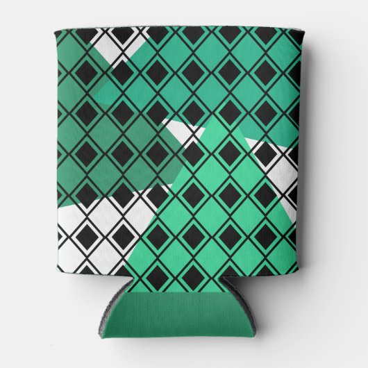 Rafraîchisseur Pour Canette Arlequin Triangle Vert (Devant)