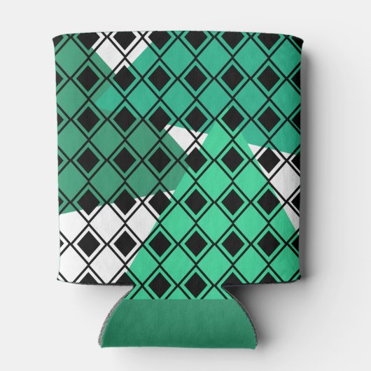 Rafraîchisseur Pour Canette Arlequin Triangle Vert (Dos)