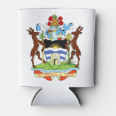 Rafraîchisseur Pour Canette Armoiries d'Antigua-et-Barbuda (Devant)