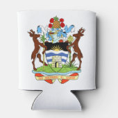 Rafraîchisseur Pour Canette Armoiries d'Antigua-et-Barbuda (Dos)