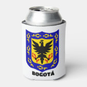 Rafraîchisseur Pour Canette Armoiries de Bogotá, la Colombie (Can devant)