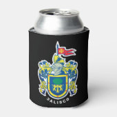 Rafraîchisseur Pour Canette Armoiries de Jalisco, Mexique (Can devant)