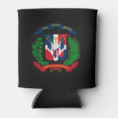 Rafraîchisseur Pour Canette Armoiries dominicaines (Devant)