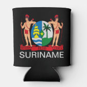 Rafraîchisseur Pour Canette Armoiries du Suriname (Dos)
