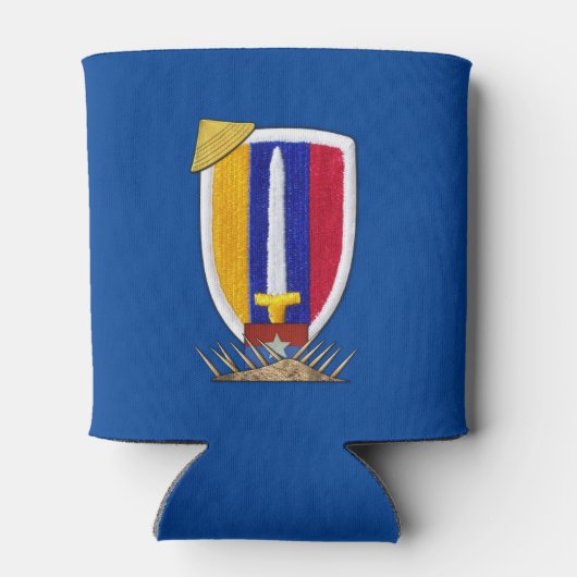 Rafraîchisseur Pour Canette Army USARV Vietnam War Patch Vets anciens combatta (Dos)