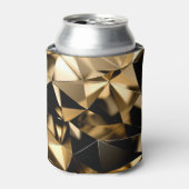 Rafraîchisseur Pour Canette arrière - plan Abstrait triangle cristal 3D. (Can devant)