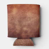 Rafraîchisseur Pour Canette Arrière - plan de texture en cuir classique (Dos)