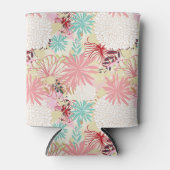 Rafraîchisseur Pour Canette Arrière - plan floral 4 (Devant)