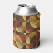Rafraîchisseur Pour Canette Arrière - plan géométrique Abstrait (Can devant)