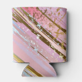 Rafraîchisseur Pour Canette Arrière - plan rose texturé (Dos)