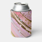 Rafraîchisseur Pour Canette Arrière - plan rose texturé (Can Dos)