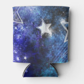 Rafraîchisseur Pour Canette Arrière - plan spatial avec étoiles (Devant)