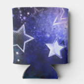 Rafraîchisseur Pour Canette Arrière - plan spatial avec étoiles (Dos)