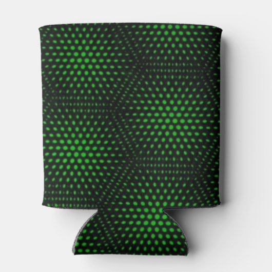 Rafraîchisseur Pour Canette Arrière - plan vert Abstrait (Dos)