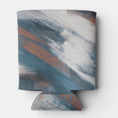 Rafraîchisseur Pour Canette Art Abstrait : Brush Strokes Versatile. (Dos)