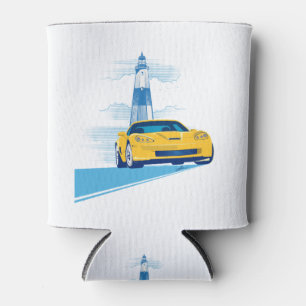 RAFRAÎCHISSEUR POUR CANETTE ART AUTOMOBILE DE VETTE ÉLÉGANT